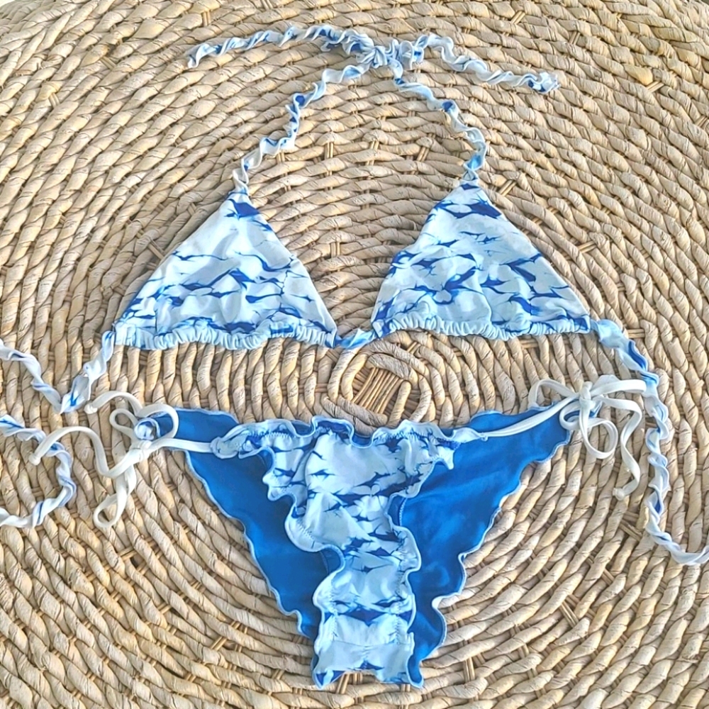 Tie dye bikini